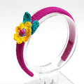 Crochet Flower Hairband – Handmade Hair Accessory for Girls & Women
